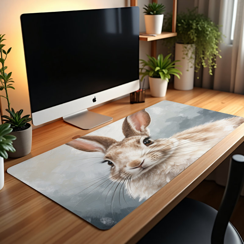 Polyester Desk Pad, 23.6x13.8