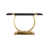 Plateau noir / base or