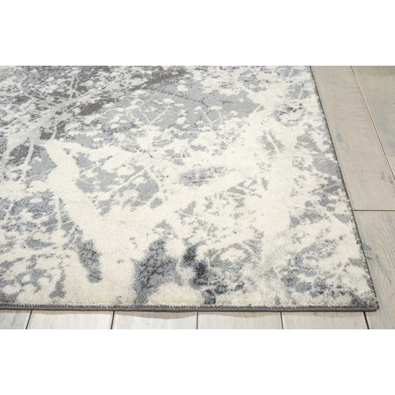Abstract Indoor Rug, Rectangle 3'10" x 5'10"