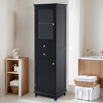 Freestanding Bathroom Cabinet With Drawers