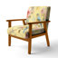 Fauteuil d'appoint rembourré Beautiful Bird Romance I-1814019864-1665183659