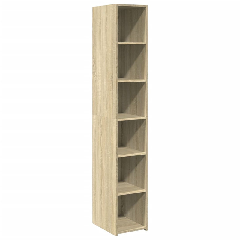 Vidaxl highboard made of wood, Sonoma Oak, 185cm H x 30cm W x 41cm D