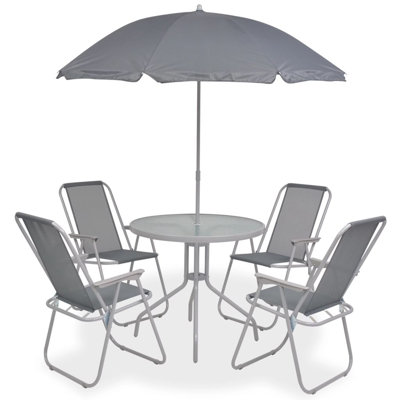 Ezra 4 - Person Patio Dining Set with
