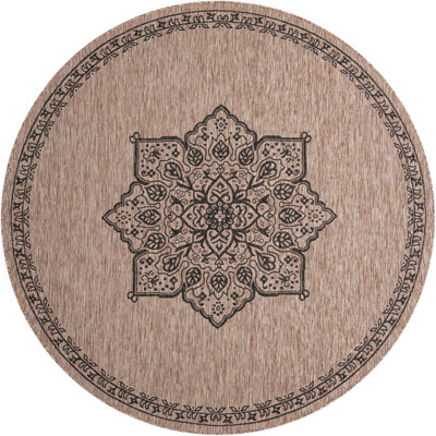 Tapis transitionnel Tollefson couleur chameau