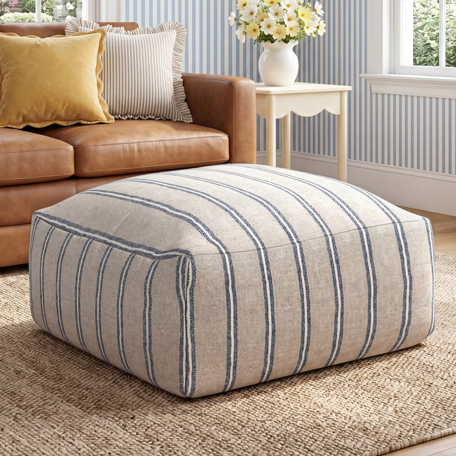 Armington Upholstered Pouf