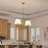 4-Light Dimmable Classic And Traditional Shaded Liner Pendant-1495415202