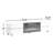 Kylene 70.9" Modern TV Stand with Electric Fireplace, High Gloss Finish, Media Storage-971637603