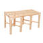 Banc en tissu Kersten