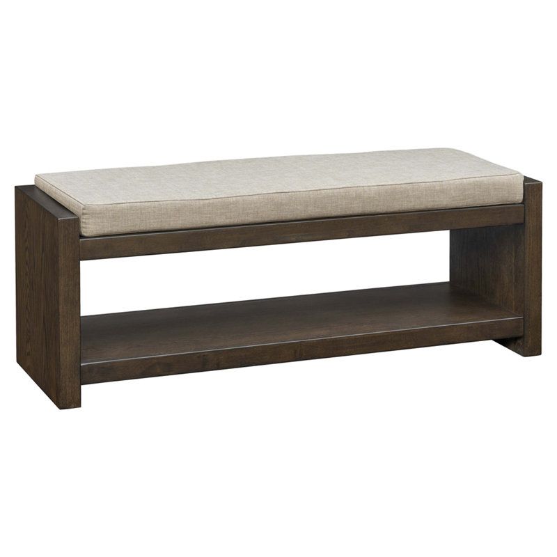 Hatixhe Polyester Upholstered Storage Bench
