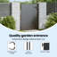 Double Gate with Lock-848727747