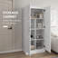 Armoire de rangement, armoire de rangement, armoire blanche