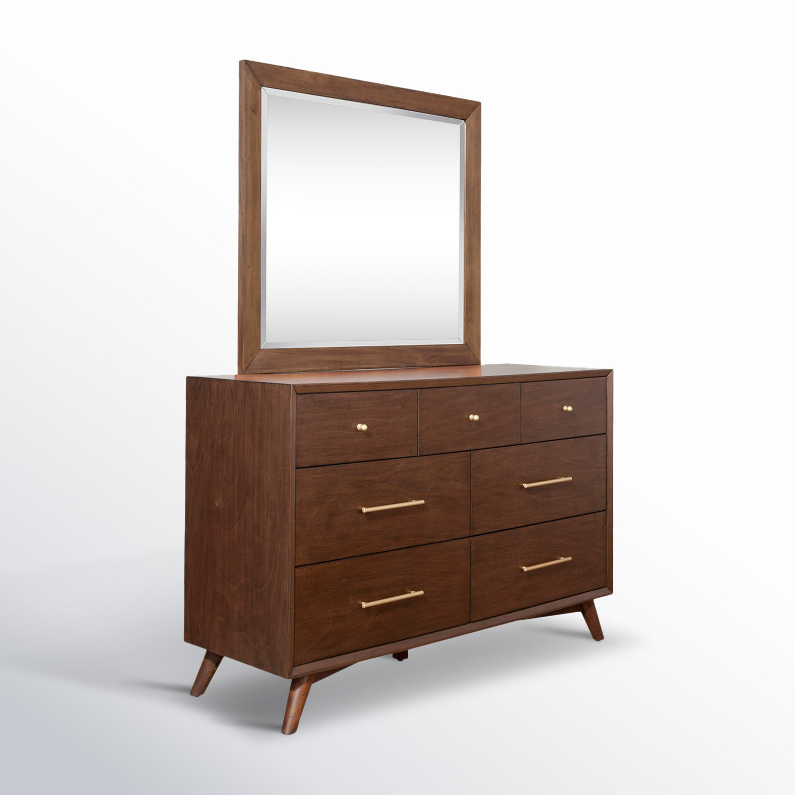 Williams 56 " Mahogany Dresser, Walnut