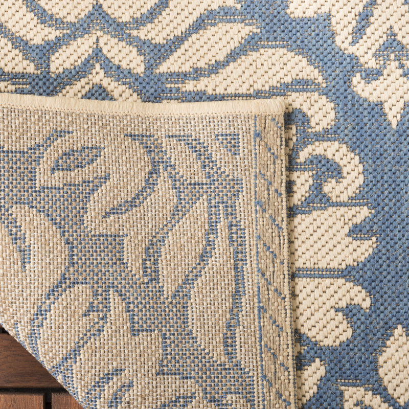 Kitt Paisley Hand Woven Indoor / Outdoor Area Rug, Rectangle 160 x 229 cm