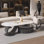 Modern minimalist wind rock panel coffee table