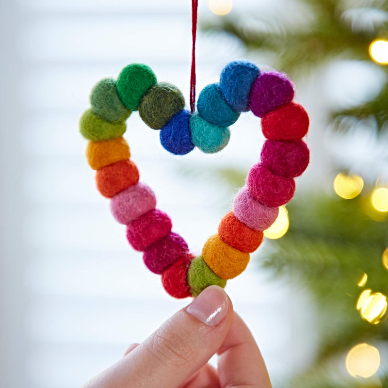 8cm Wool / Felt Ornament Accessory