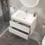 Ensemble de meuble-lavabo mural simple 36 po Vaillancourt