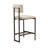 Landon Upholstered Counter Stool with Metal Frame-70045997-70045995-72071293