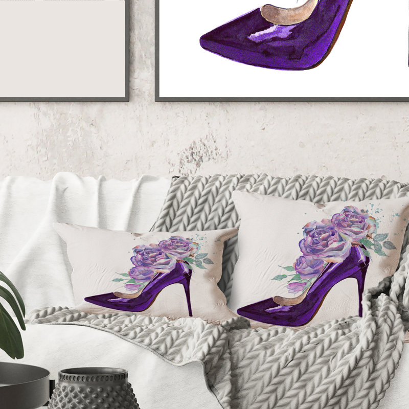 Housse et insert de coussin rectangulaire Stiletto