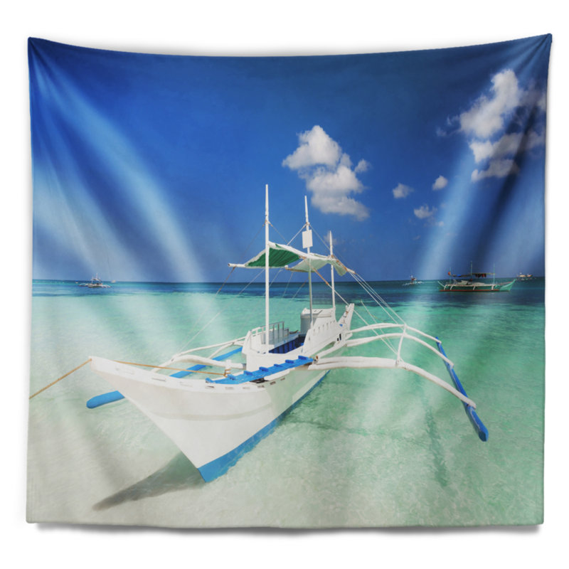 Polyester Tapestry, 50" H x 60" W