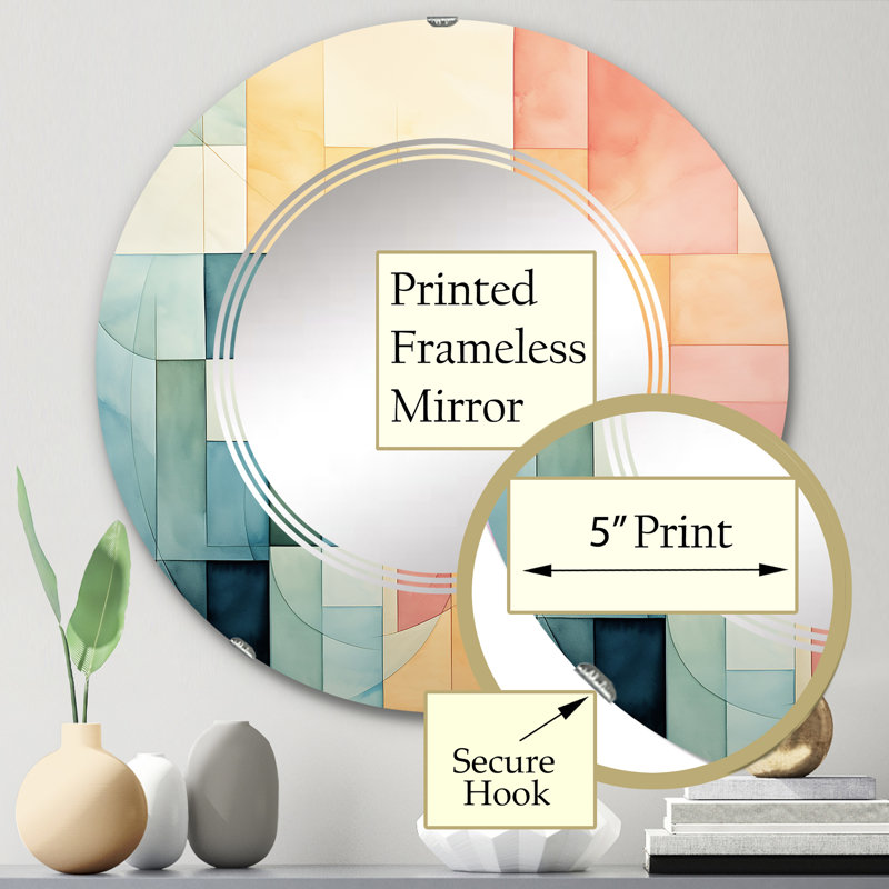 Miroir Buckminster, 24 po x 24 po