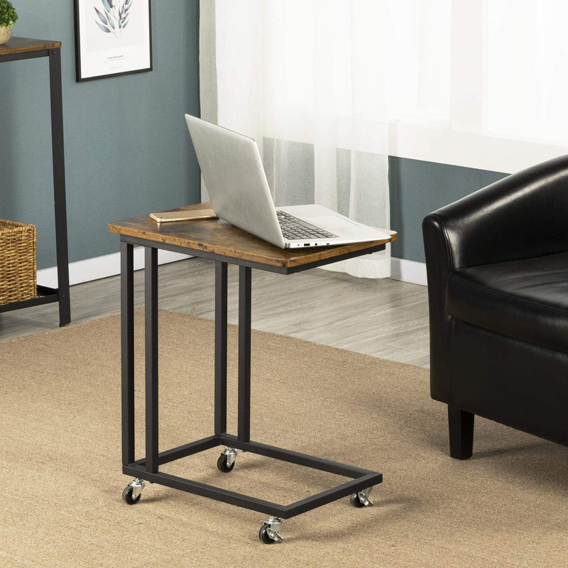 Berit C Table End Table, Brown, Black