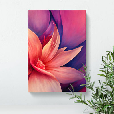 A Legendary Flower - Wrapped Canvas Print