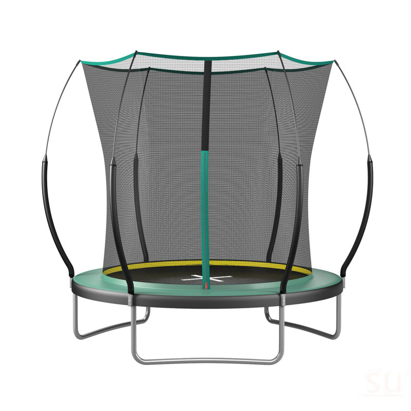 Trampoline Springfree No Gap 6 pi - vert, Vert foncé