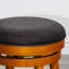 Tabouret 30 ", siège en cuir vieilli-1238948198-1238948200