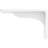 2"W x 6"D x 3 3/4"H Embrey Steel Bracket, White Primer-89194598-64105830