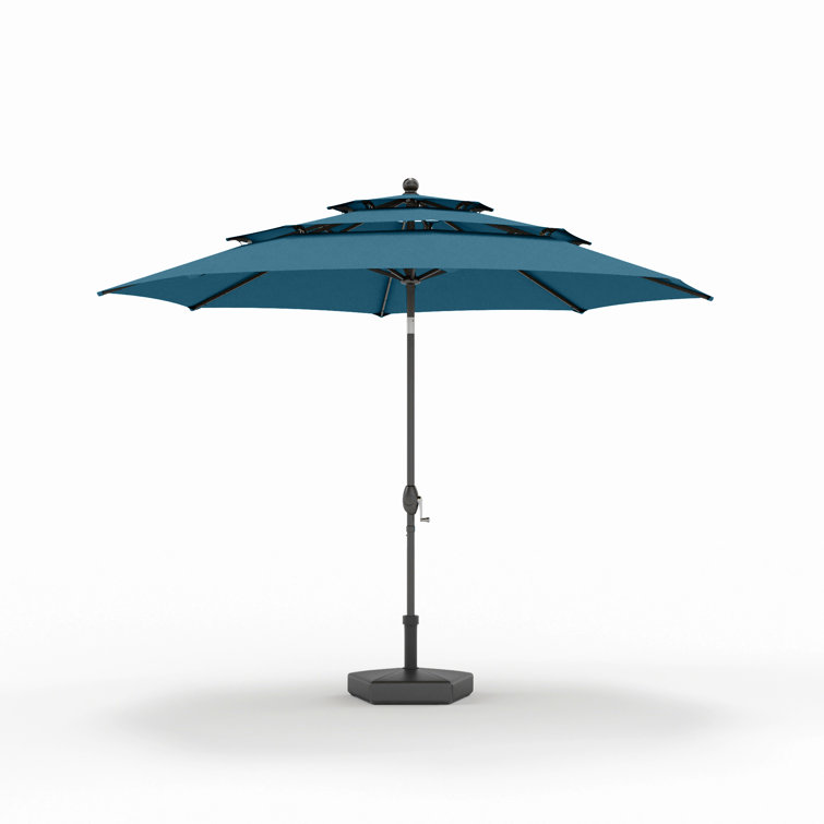 120'' Tilt Market Umbrella With Base