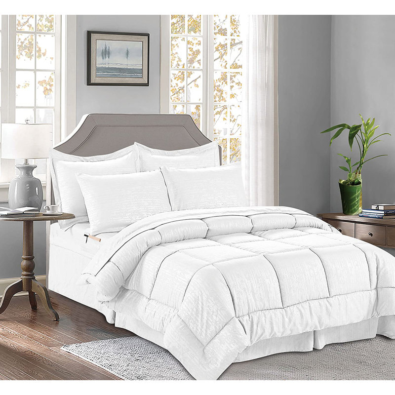 Comforter, White, Queen