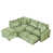 Chenille verte sélectionné