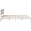 Vidaxl Bed Frame With Headboard Solid Pine Wood-113971120-113971124
