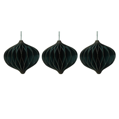 9 cm Paper Shatterproof Bauble
