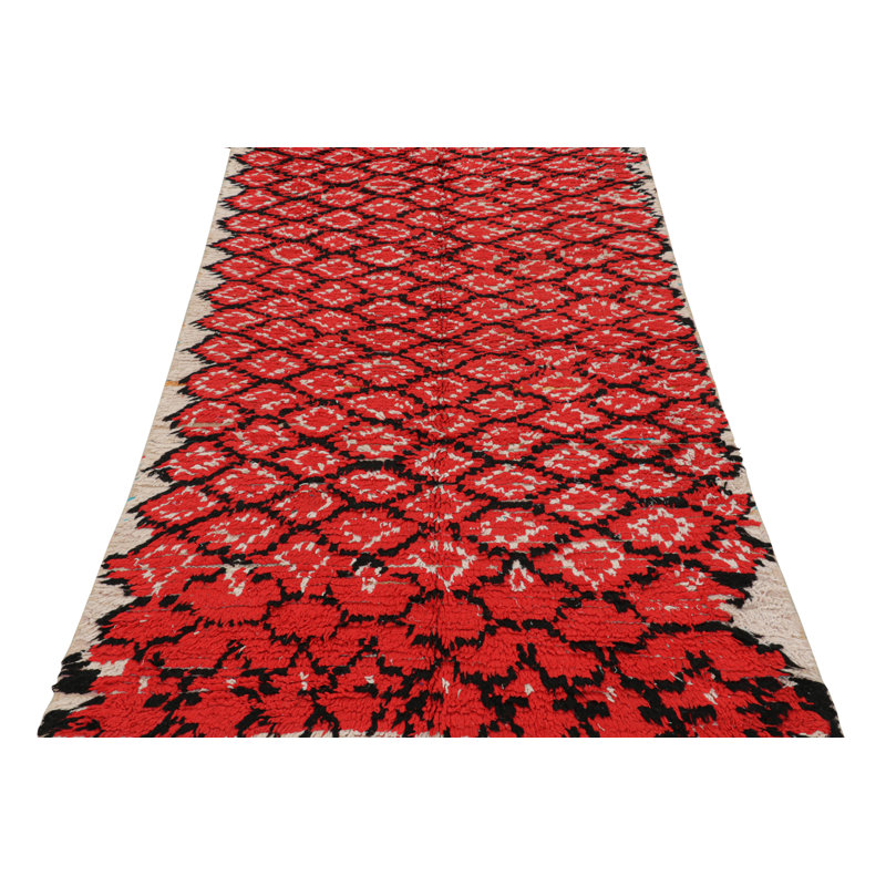 One-of-a-Kind 4'x6'10" Hand Knotted Area Rug