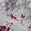Tapis abstrait rouge durable-656923025