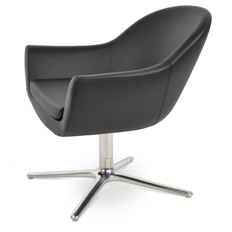 Madison Oval Memory Swivel Lounge Chair