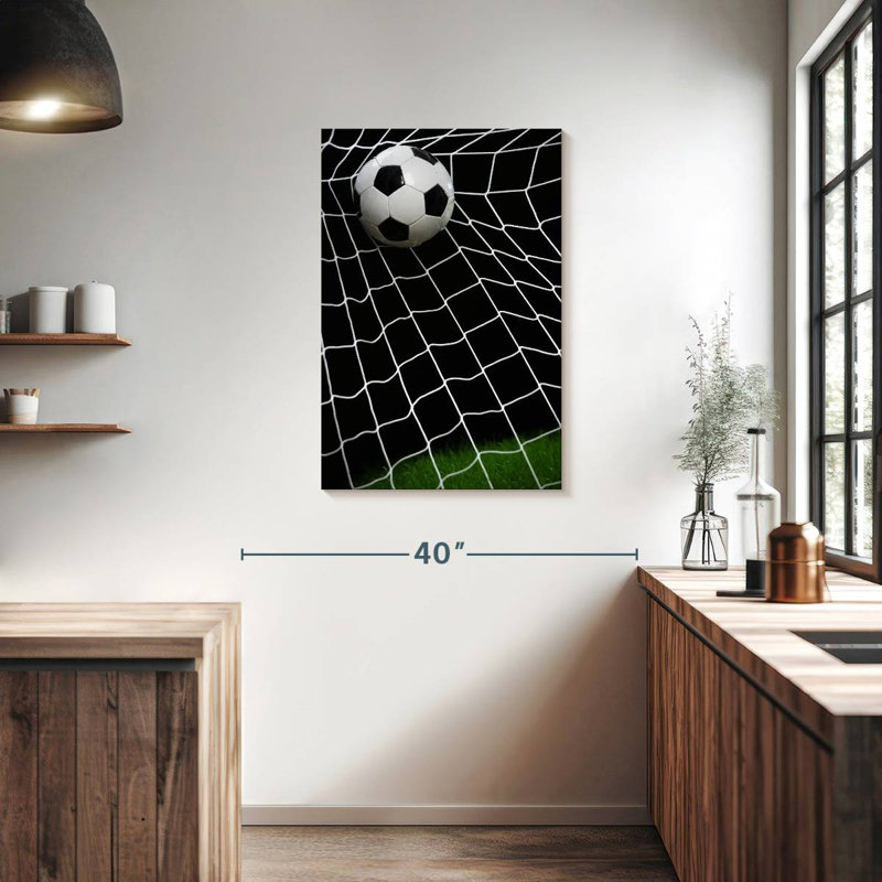 Ballon de but de football Sireci, H 36 po x l 24 po