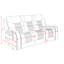 Canapé inclinable 84 po-2097622410