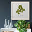 Toile encadrée pressée «Clover II» de qualité supérieure - prête à être accrochée-477127864-477127868