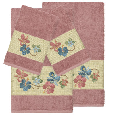 Ensemble de serviettes 4 pièces Caroline