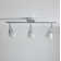 Albreda Chrome 3 Light Bar Ceiling Light