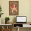 Aries Art Deco Woman Elegant Vintage Wall Art Print 1 Piece Wrapped Canvas Wall Art-195870996