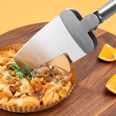 Pizza cutter Pizza Cutter Stainless Steel 3-in-1 Pizza Cutter Multi-function Cutter Sandwich Skiving Machine