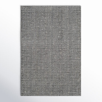 Alda Light Gray Hand-Woven Jute Rug