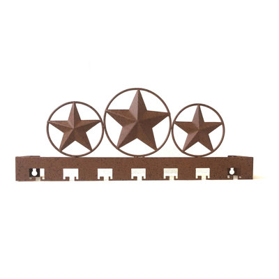 MÉTAL TROIS ÉTOILES 16 po x 3 po x 6,25 po