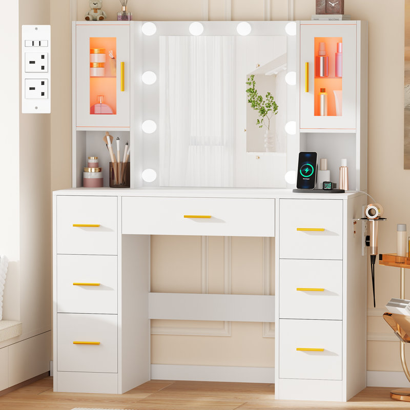 Dressing Table with Mirror