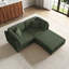 2 Seater Corduroy Corner Sofa -920117132