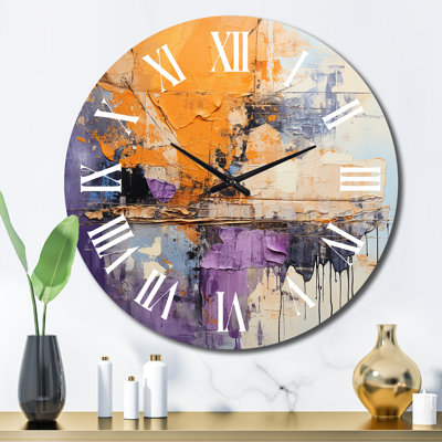Horloge murale Collage Impressions
