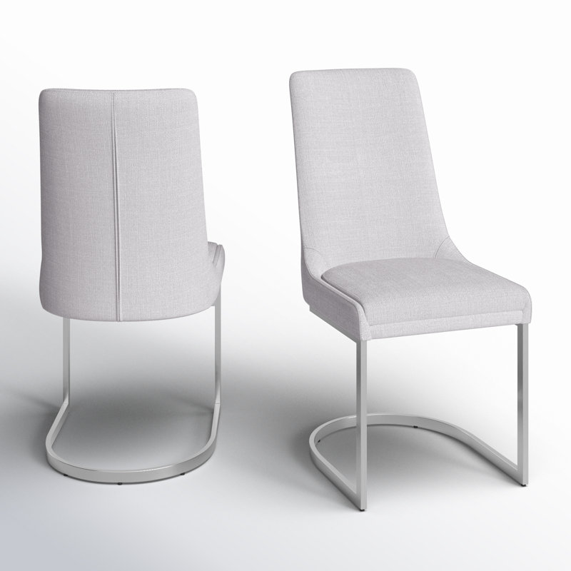 Eloise 19.5'' H Linen Upholstered Side Chair
